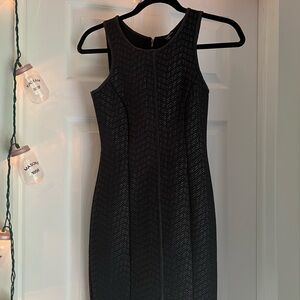 Monteau Black Halter Sheath Mini Dress
